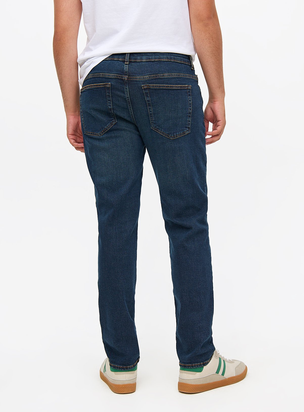 Everyday Dark Washed Denim Slim Fit Jeans  40S - Image 5 thumbnail